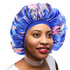 Women Satin Lined Sleeping Bonnet Caps