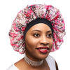 Women Satin Lined Sleeping Bonnet Caps