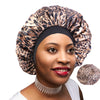 Women Satin Lined Sleeping Bonnet Caps