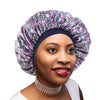 Women Satin Lined Sleeping Bonnet Caps