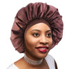Women Satin Lined Sleeping Bonnet Caps