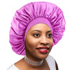 Women Satin Lined Sleeping Bonnet Caps