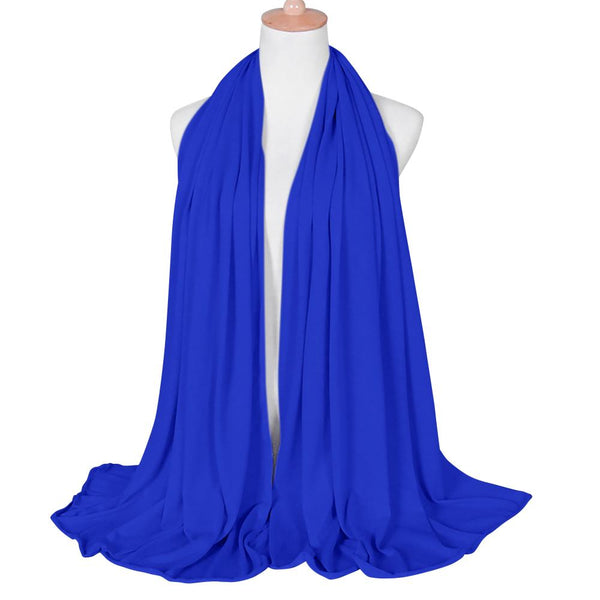 Royal Blue African Turban Hair Scarf