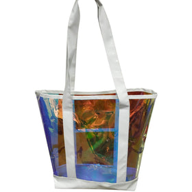 Summer Iridescent Pu Leather Handbag