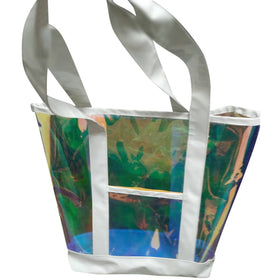 Summer Iridescent Pu Leather Handbag