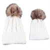 Mom And Baby Knitting Keep Warm Hat