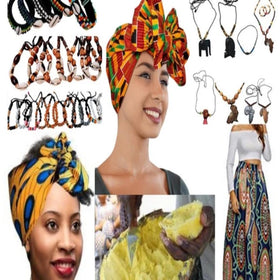 African Inspired Jewelry, Clothing and Beauty Subscription Box